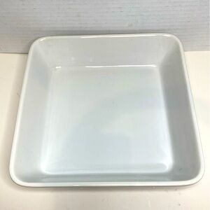 White Ceramic Square Baking Dish/Serving Dish